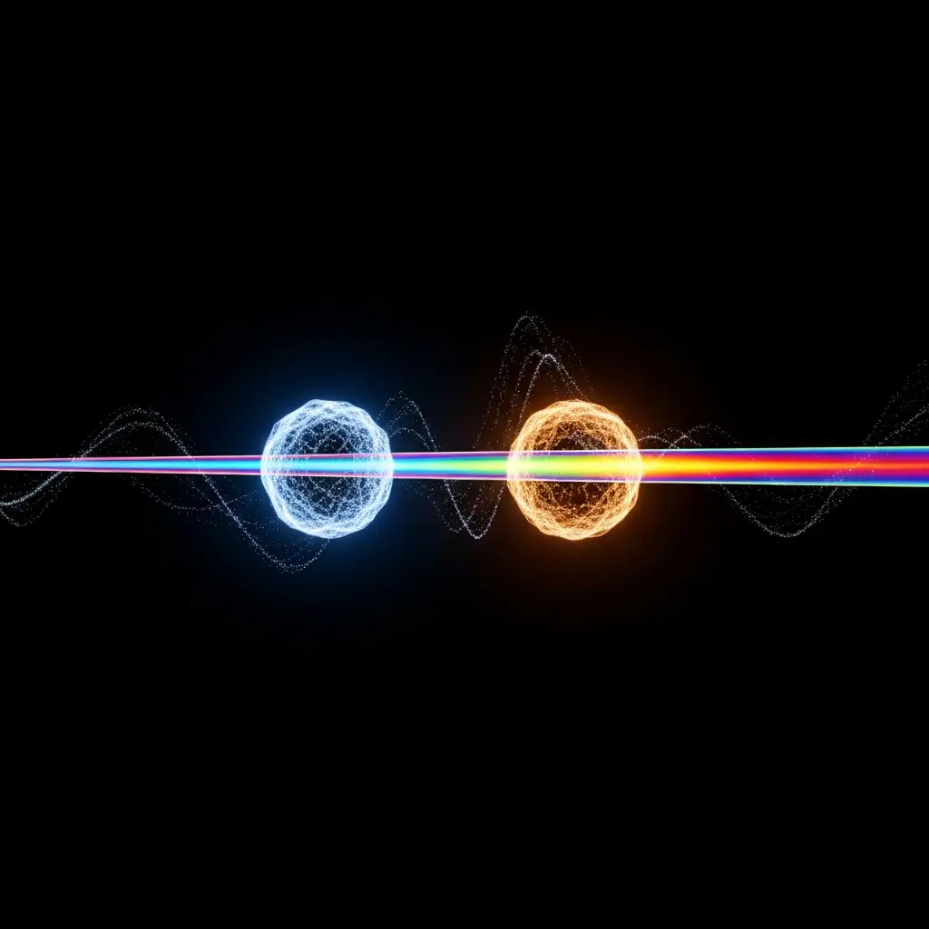 Polarised Beams Alter Quantum Links Between Matter and Antimatter Particles