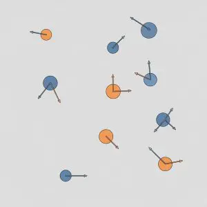 Monitored Qubit Dynamics Enable Mapping to Classical Run-and-Tumble Particle Systems