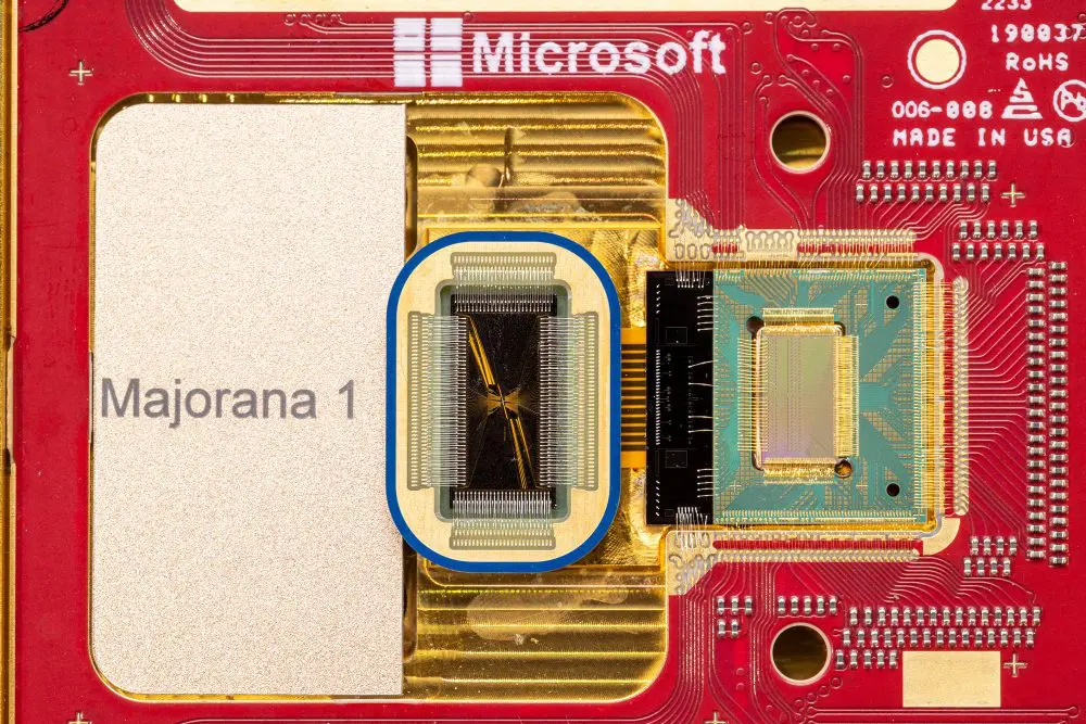 Microsoft's Topological  Based Quantum Chip