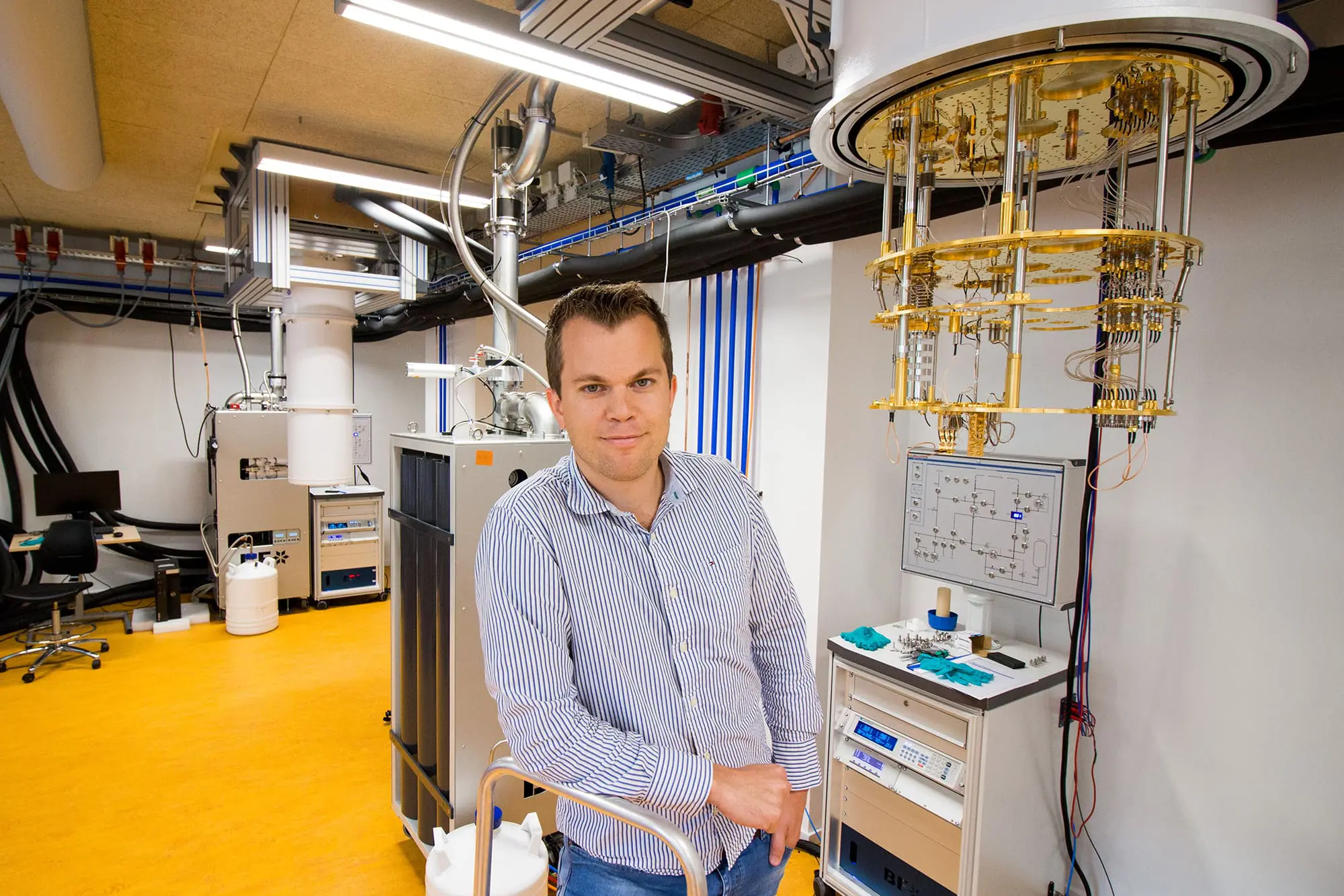 Menno Veldhorst Awarded NWO Vici Grant For Pioneering Research On Connecting Quantum Dots In Three Dimensions