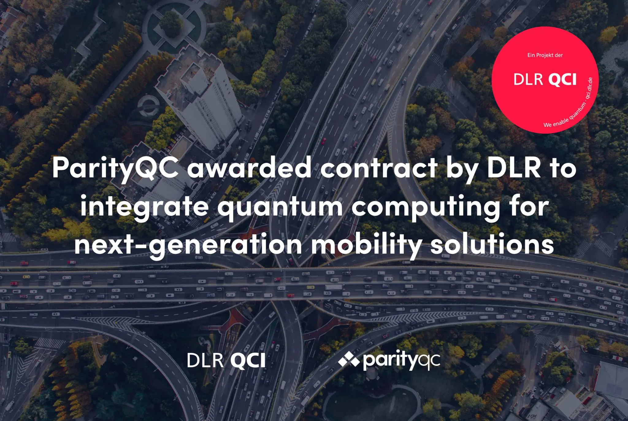 DLR Contracts ParityQC for Quantum Mobility Project