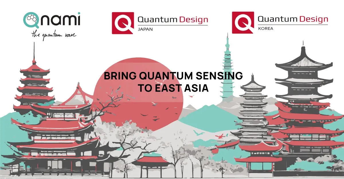 Qnami Partners with Quantum Design to Expand Quantum Sensing Technology to East Asia