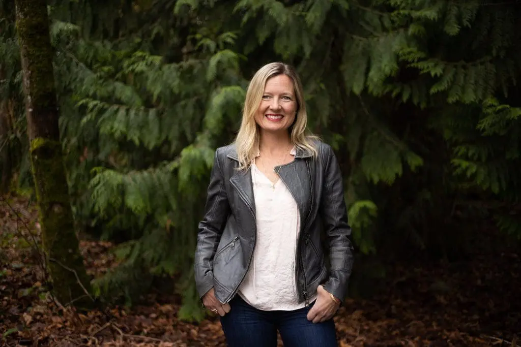 Krysta Svore, Microsoft technical fellow. Photo by John Brecher for Microsoft.