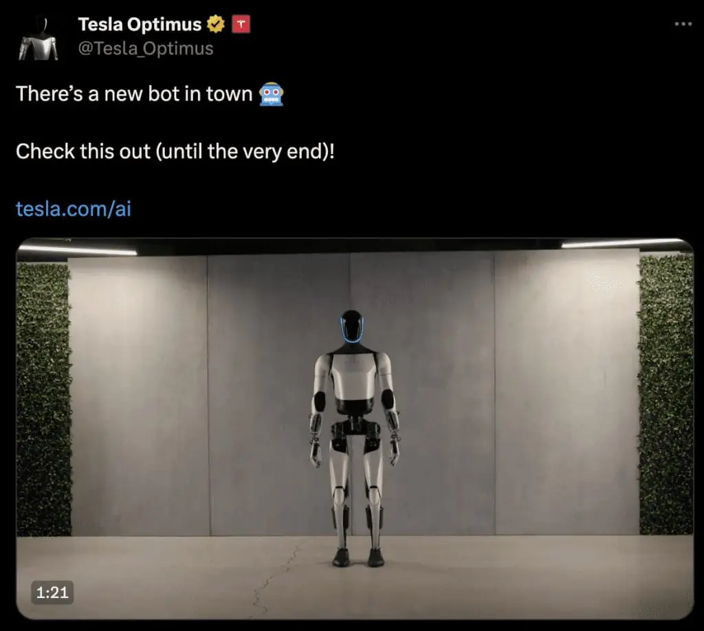 Tesla Launches New Robot: Tesla Optimus Gen 2