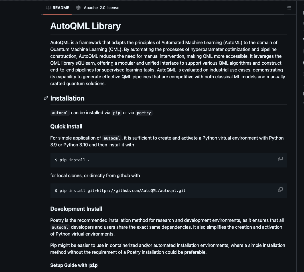 Auto Quantum Machine Learning With AutoQML: An Automated Framework.