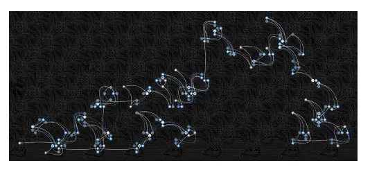 Adiabatic Simon’s Algorithm Solves Large Problems