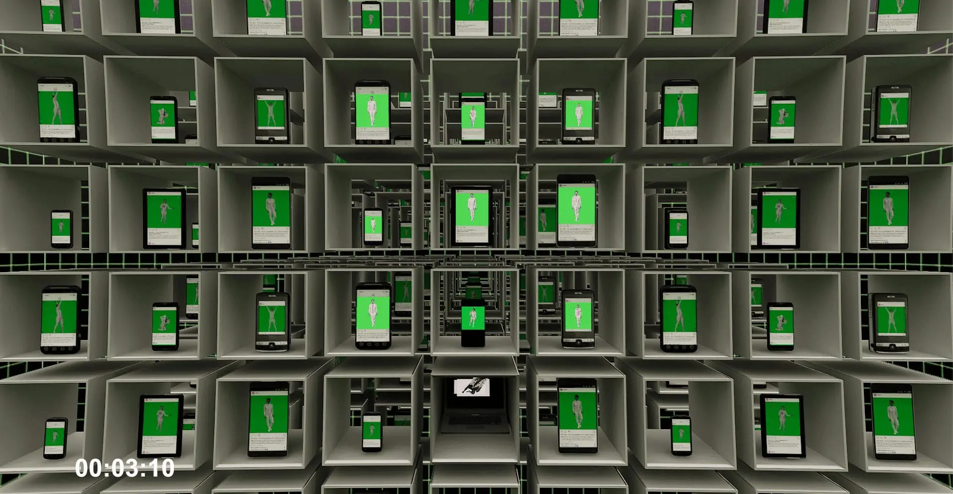 Libby Heaney bridges the gap between Science and Art. A former Quantum Scientist she is now a full-time artist