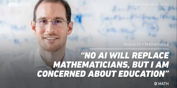 Fields Medallist Alessio Figalli on AI in Math