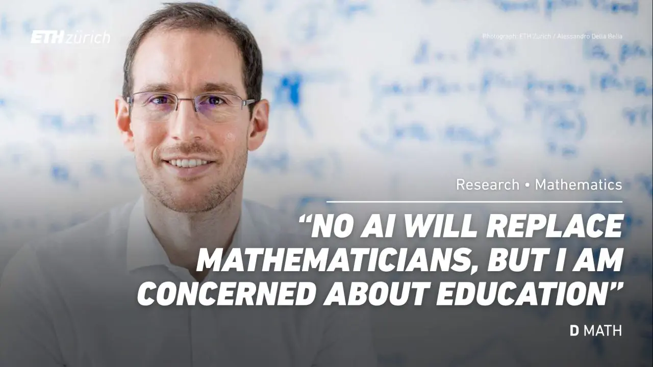 Fields Medallist Alessio Figalli on AI in Math