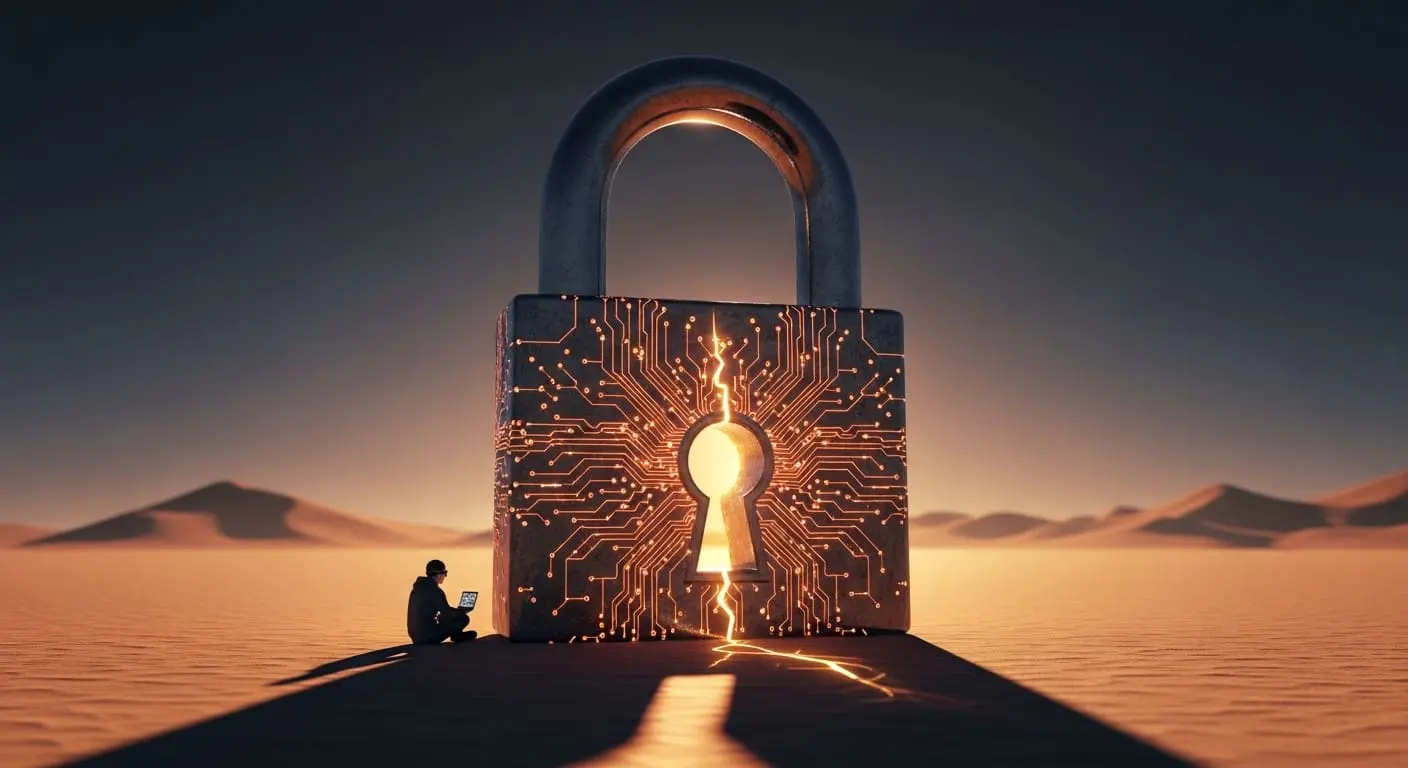 Cybersecurity defences protecting digital infrastructure from threats