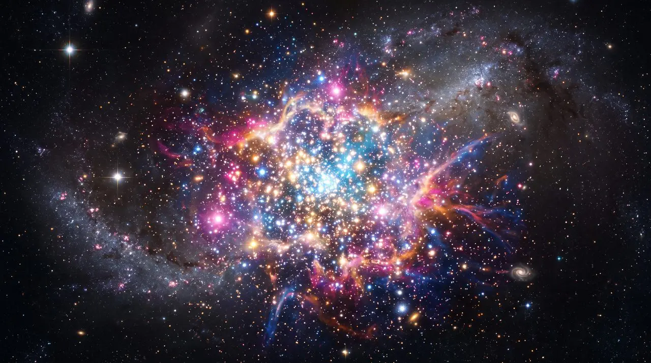 A cosmic star cluster