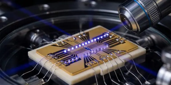A trapped-ion chip