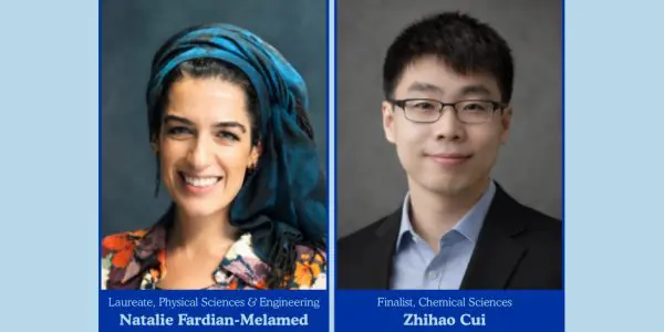 Headshots of Natalie and Zhihao