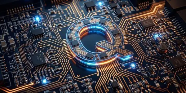 A quantum circuit on a chip