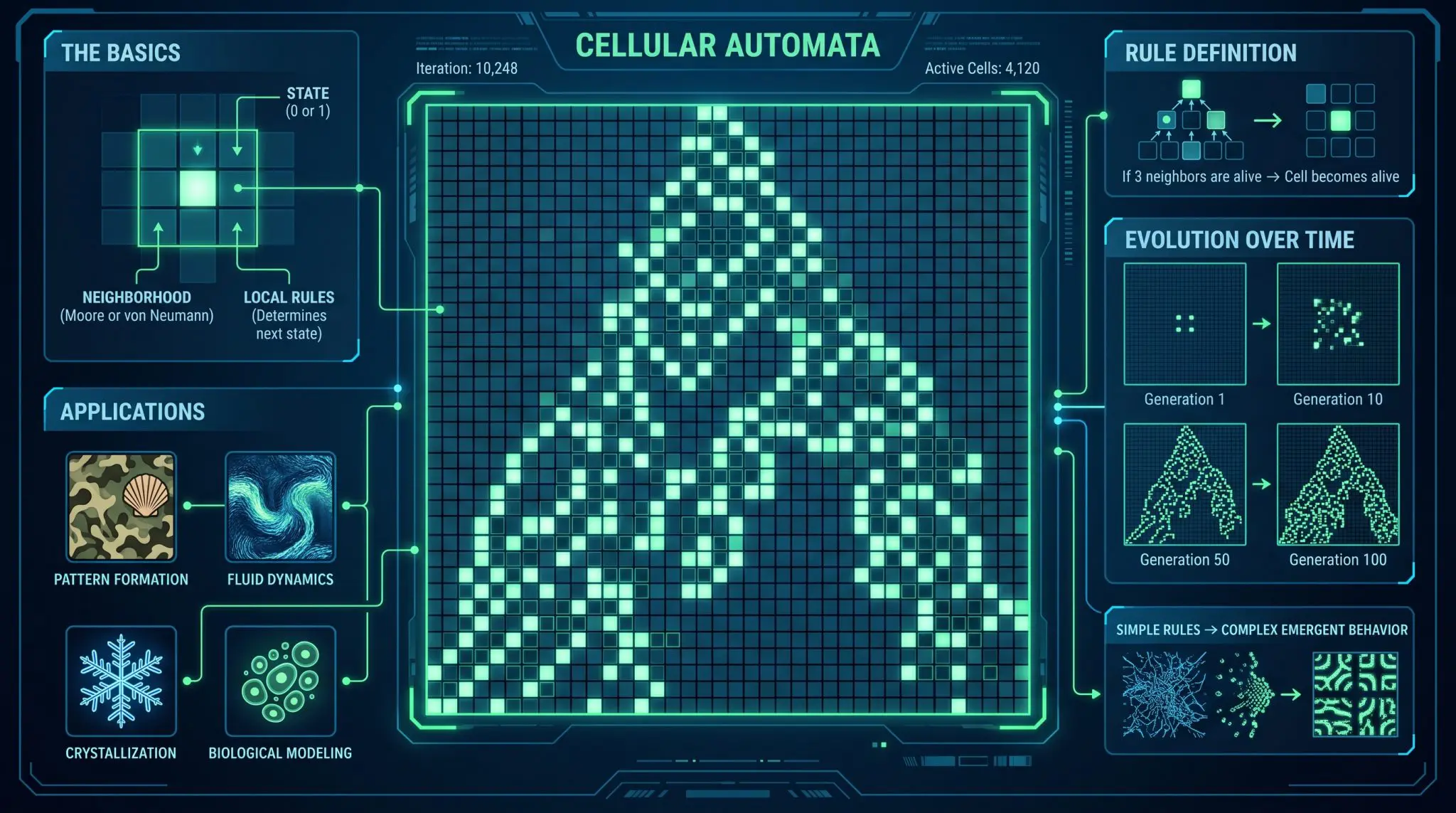 Atomic arrays now realize quantum cellular automata