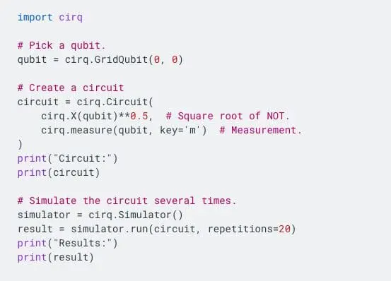 How to Use a Quantum Computer With Cirq