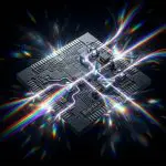 Photonic processor die with bright optical channels