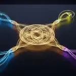 Defects Mimic Quantum Particles When Braided in Liquid Crystals