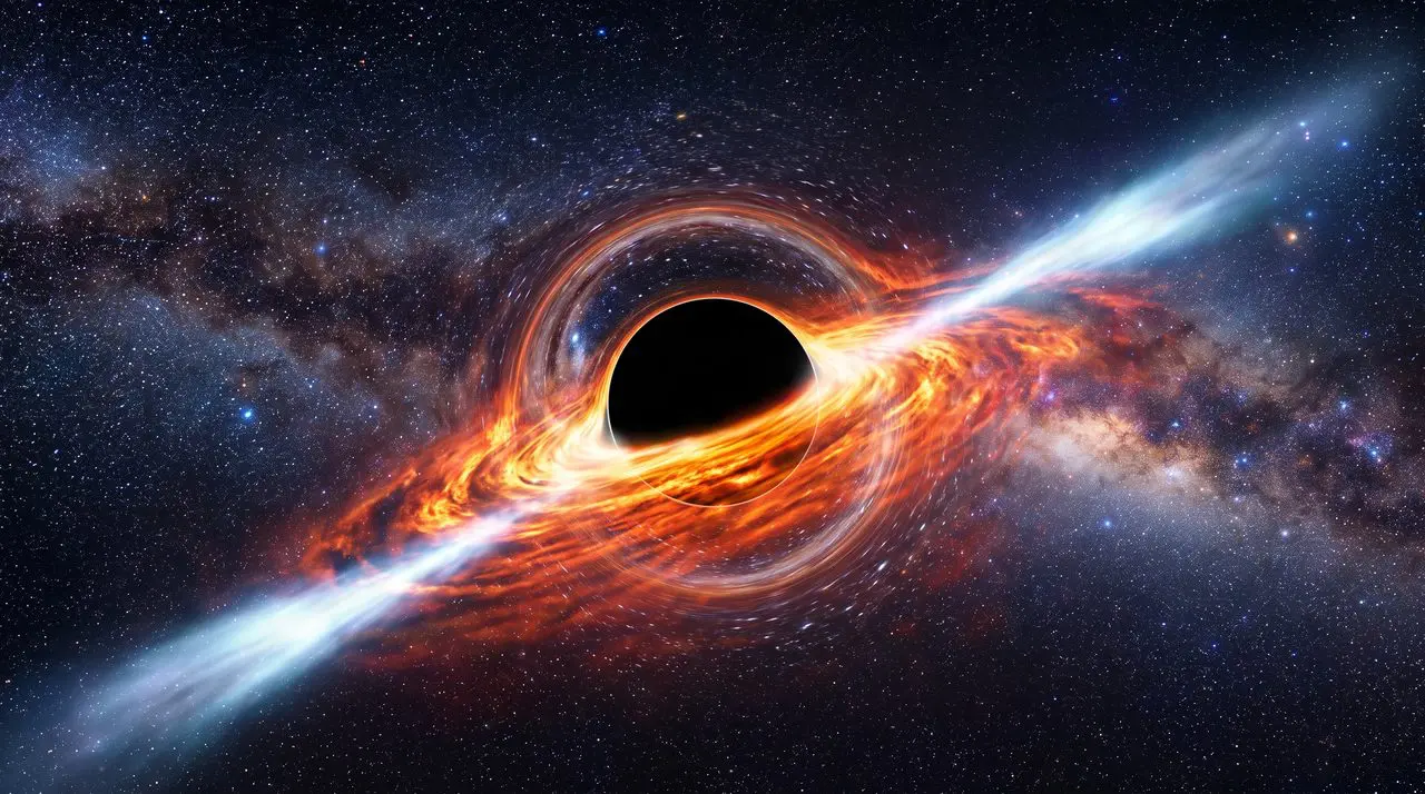 A black hole
