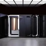 Diraq's system with doors open