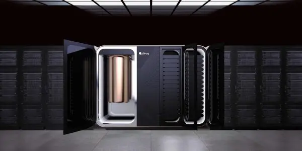 Diraq's system with doors open