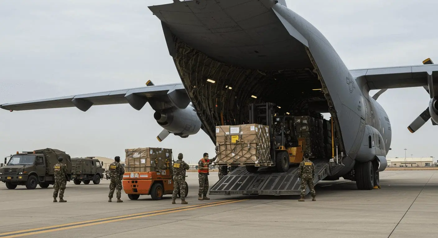 Scalable Quantum Solution for Aircraft Loading Optimization