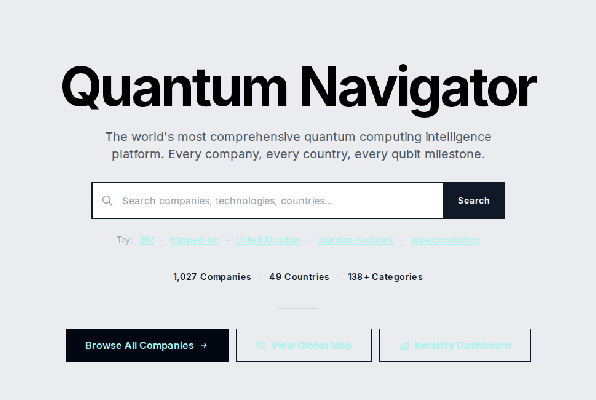 Quantum company directory search interface