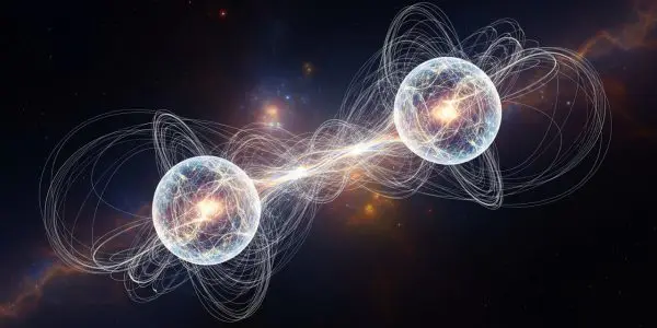 Entangled beams of light