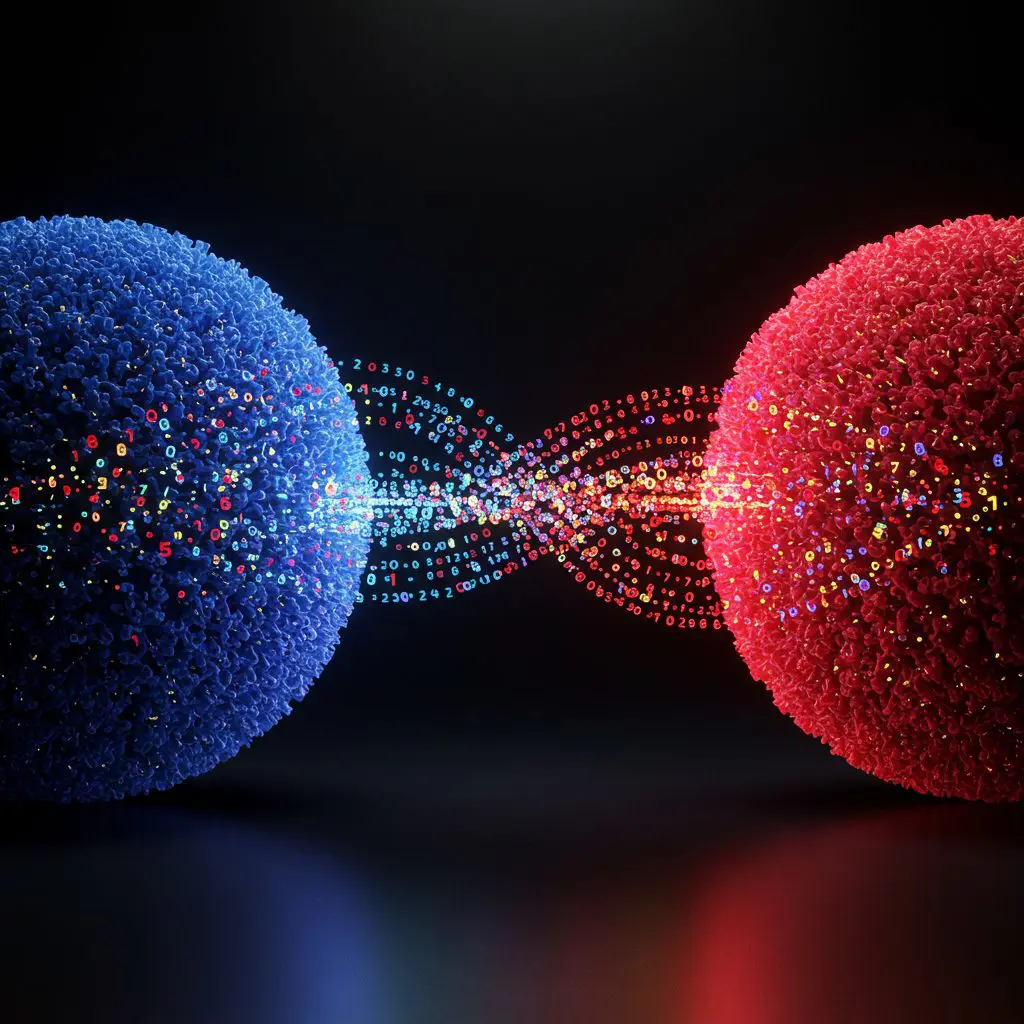 Quantum Entanglement Transmits Images Through Any Medium