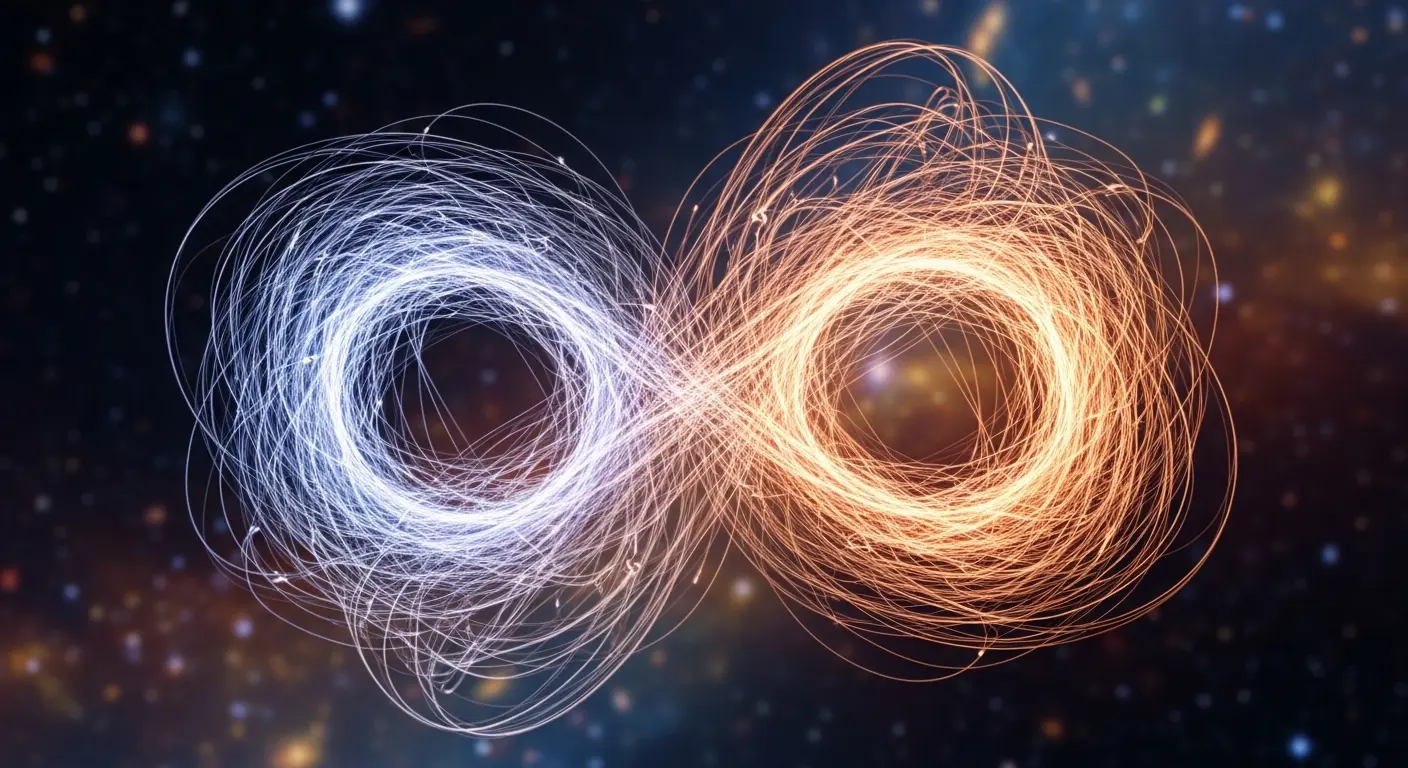 Particle spark infinity loop