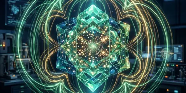 Crystal lattice holding qubits as long-lived spin states