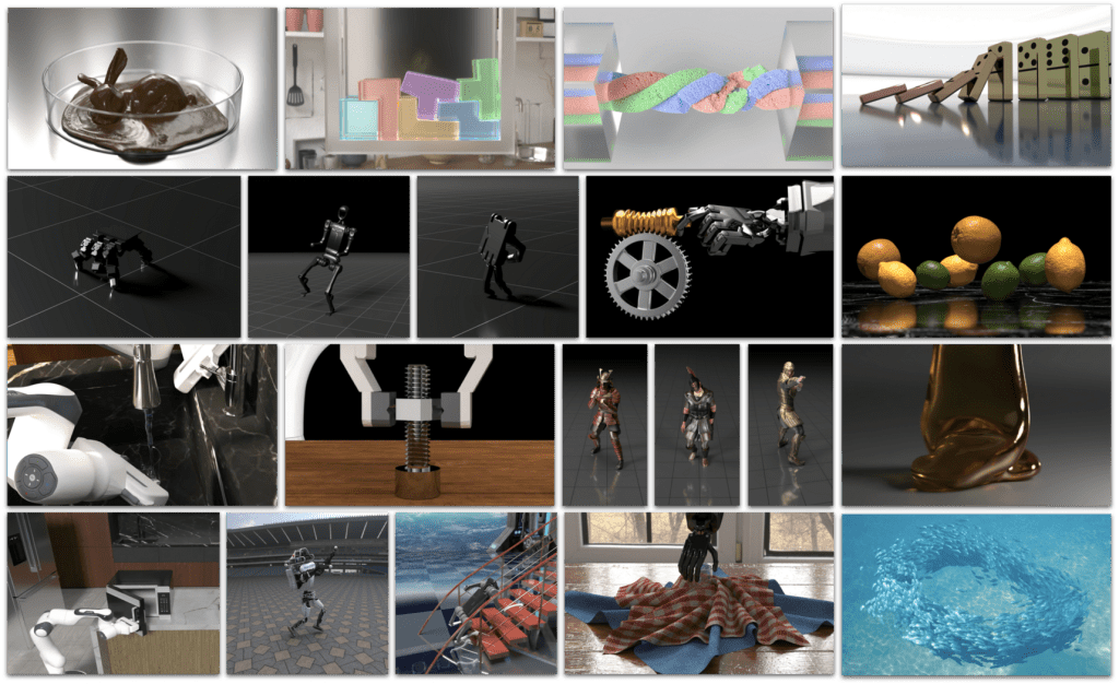 Genesis is a physics platform designed for general-purpose Robotics/Embodied AI/Physical AI applications