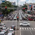 City traffic as a network
