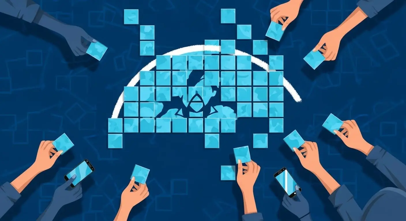 Open source software developed collaboratively by global communities