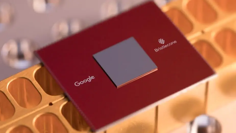 Google Bristlecone 72-qubit quantum chip (2018)