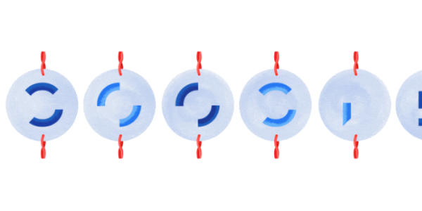 Google’s Doodle Illustrates 4.14×10−15 eV·s Quantum Constant