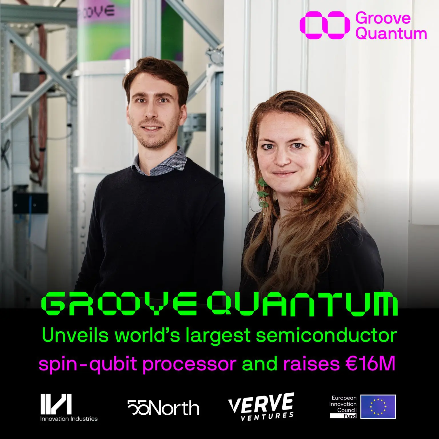 Groove Quantum Secures €16M Seed Round to Scale Germanium Qubit Systems