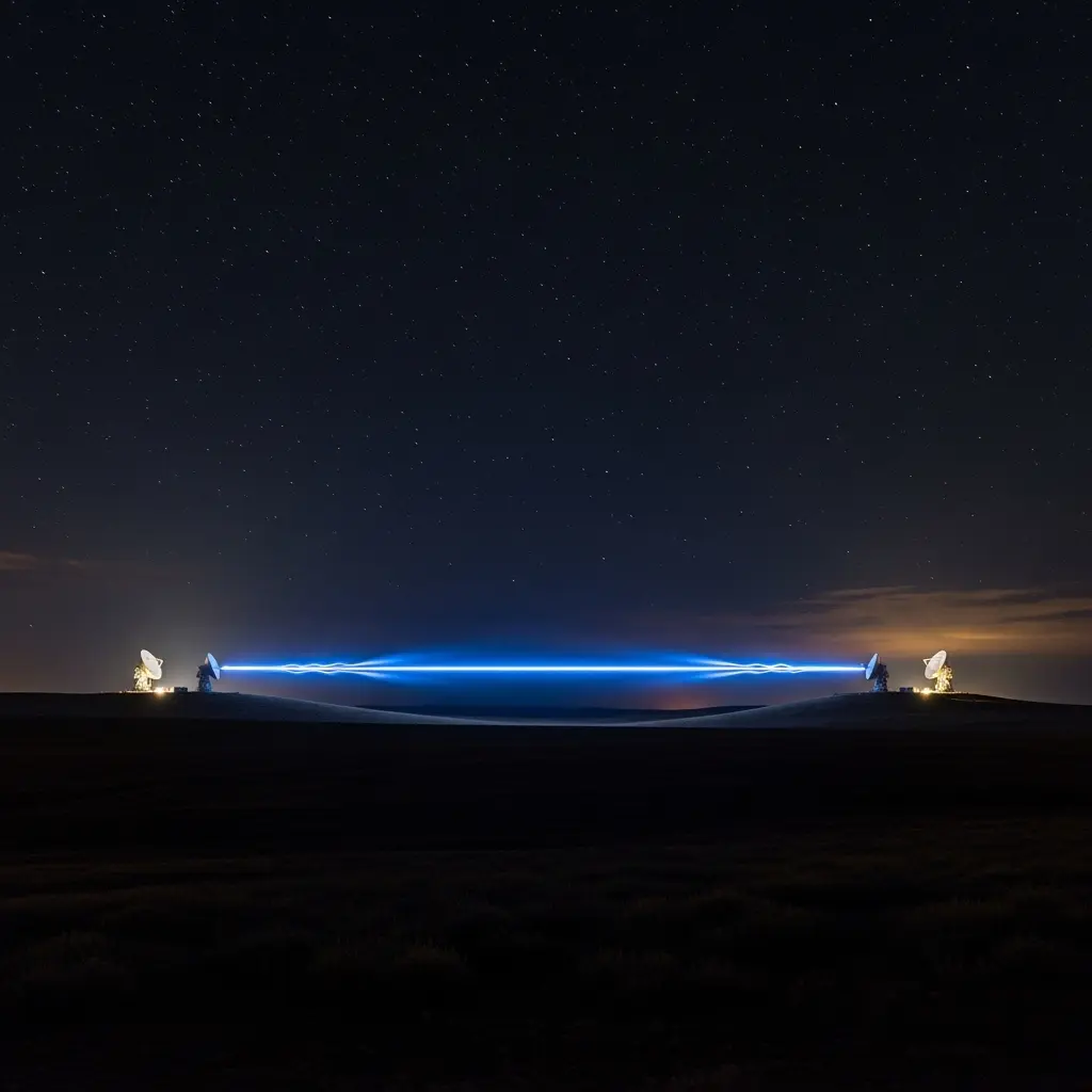 Secure Data Link Spans 18km Via Free Space