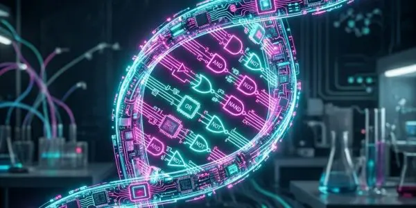Heat Currents Build Nanoscale Circuits Mirroring Electronic Logic Gates