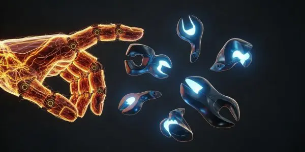 AI agents autonomously executing tasks and making decisions