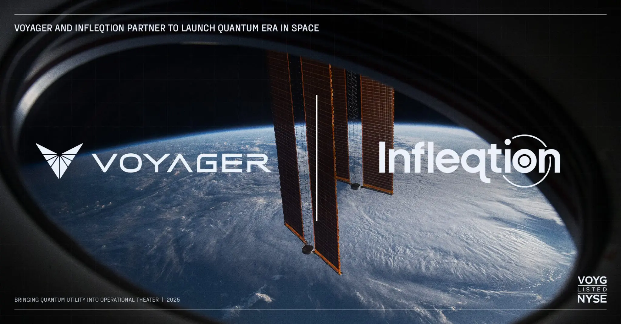 Voyager, Infleqtion Partner to Advance Quantum Tech in Space