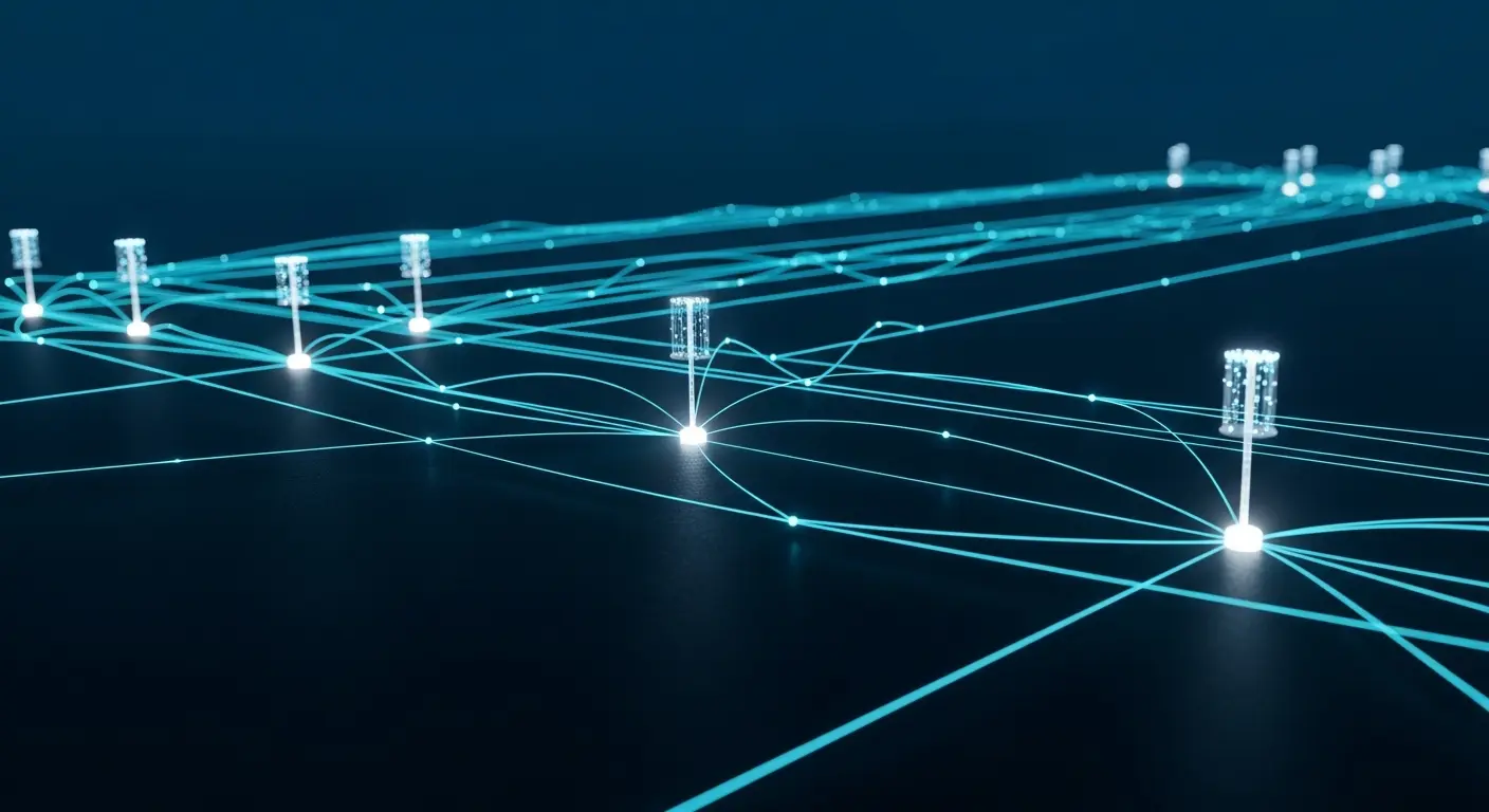 Quantum internet connecting quantum devices through entangled links