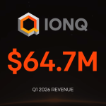IonQ Revenue Surges 755% to $64.7 Million in First Quarter