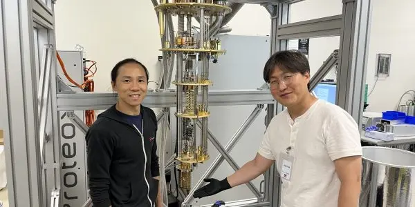 Quantum Design gives UCLA lab access to a ProteoxS fridge