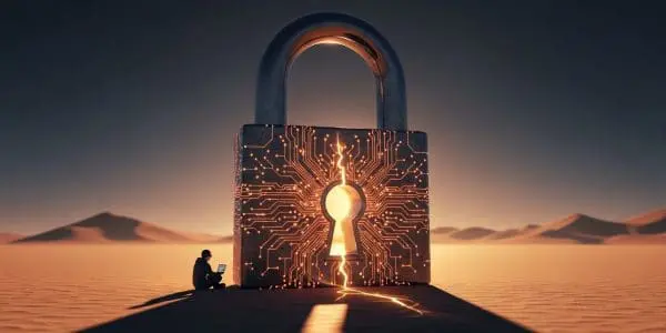 Cybersecurity defences protecting digital infrastructure from threats