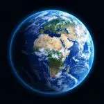 Earth seen from space