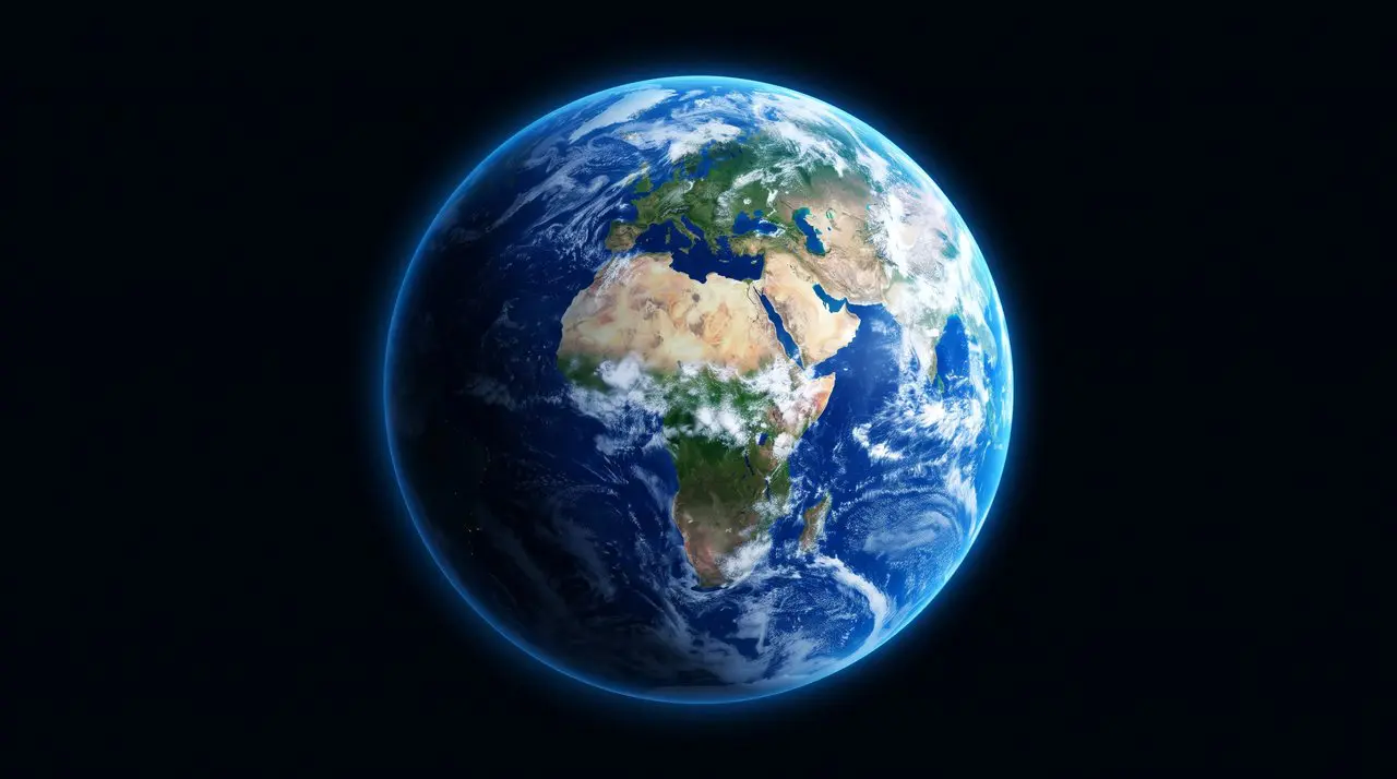 Earth seen from space