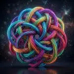 Colourful Skyrmion Useful for Quantum Communication