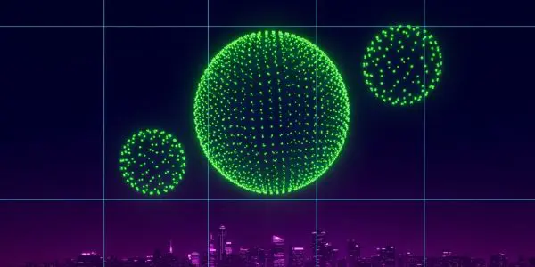 Drone swarm operating as a coordinated autonomous fleet