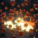 Blockchain distributed ledger recording immutable transactions